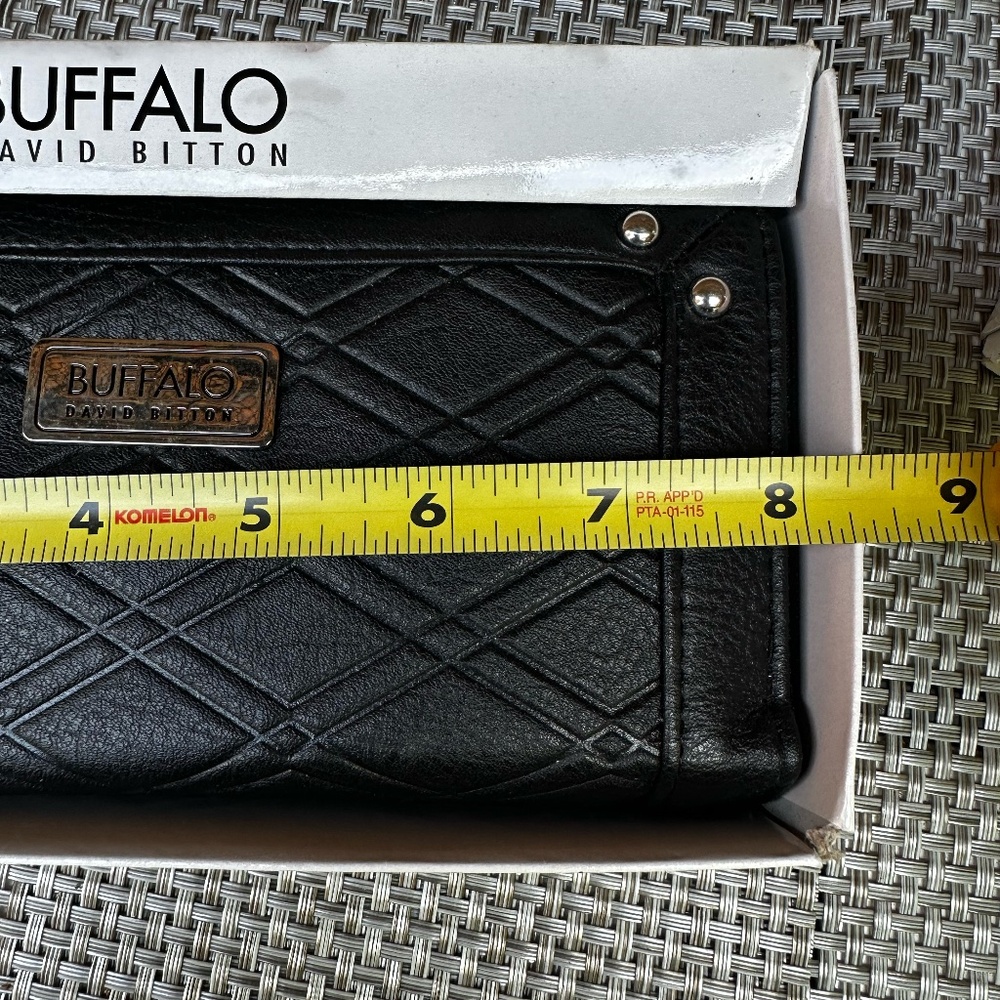 Buffalo David Bitton New Black Wallet - Picture 10 of 11